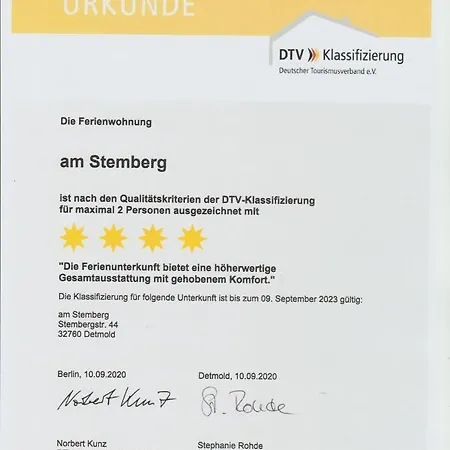 Lejlighed Am Stemberg *